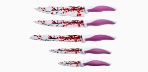 5pcs pp handle coating knife set