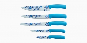 ITEM NO.:SAY0T3005-5pcs pp handle coating knife set
